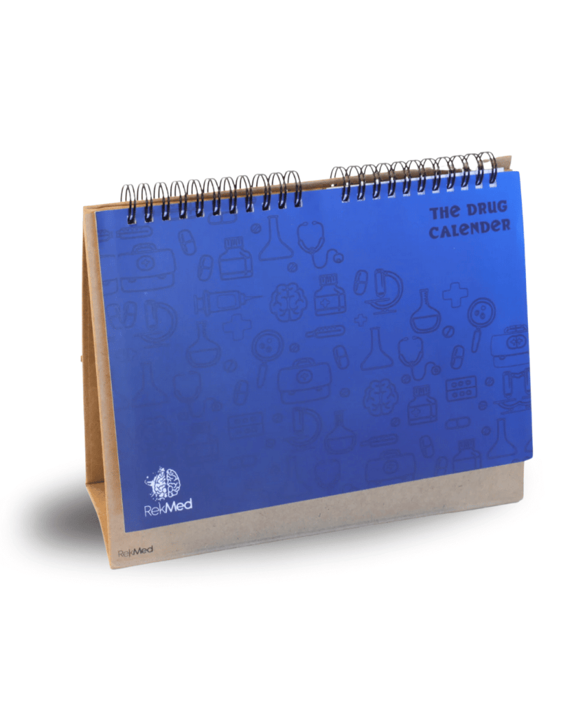 Pharmacology Desk Calendar